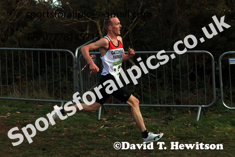 Senior Mens 2025 National Cross Country Relays, Berry Hill Park, Mansfield. Photo: David T. Hewitson/Sports for All Pics